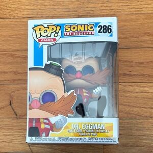 Funko Pop! Games Dr. Eggman Action Figure - Red, Blue, Black